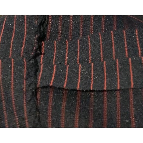 Vintage 70s Clothing Lady Laura dress by Toni Todd Blue Red Pinstripe - Picture 6 of 6